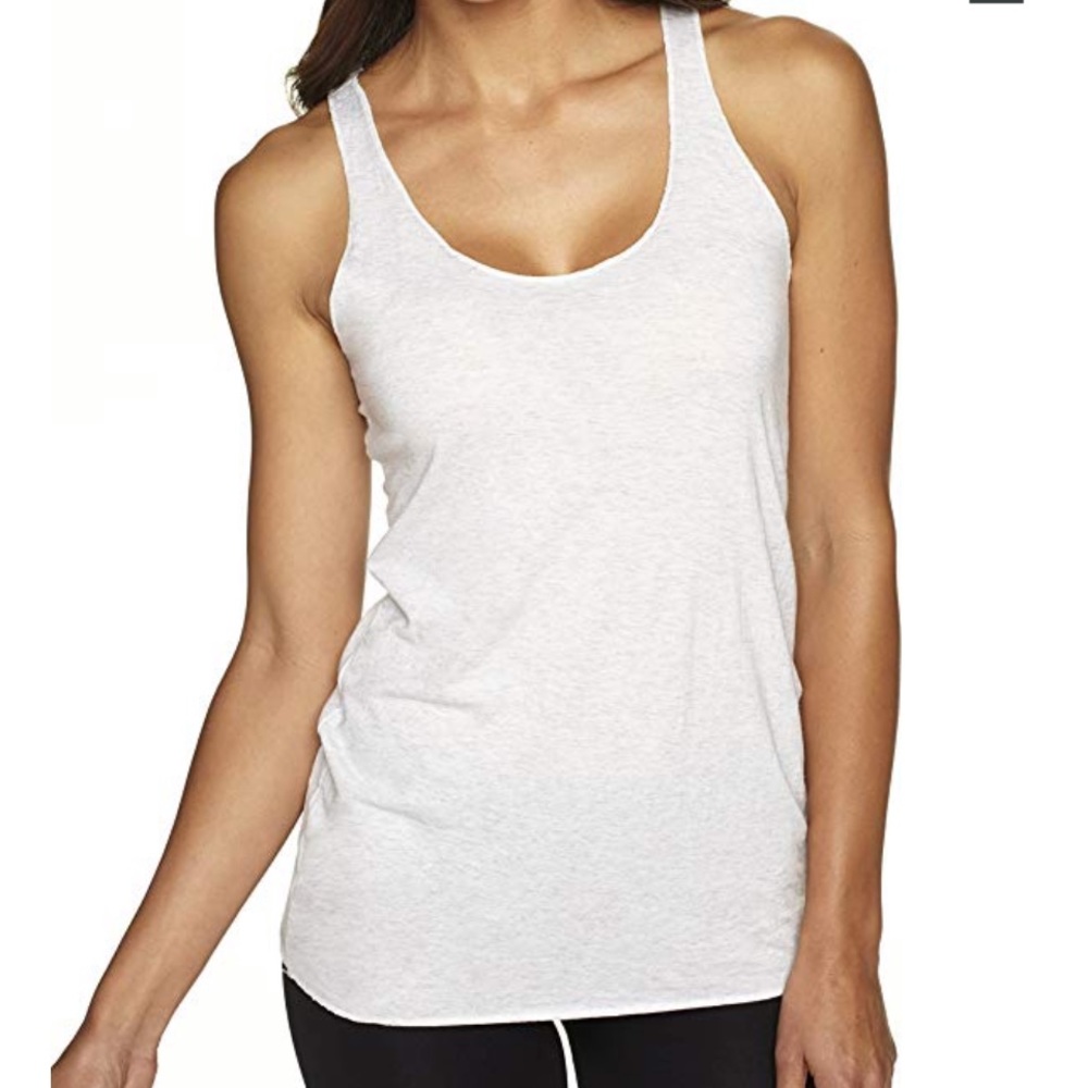 Women's Stylish Soft Tri Blend Racerback Tank Top